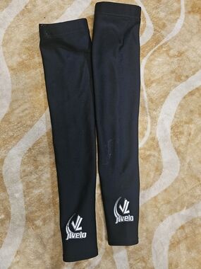 JiveLo Black Arm Sleeves with White Logo